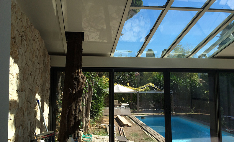 Véranda traditionnelle droite - photo4