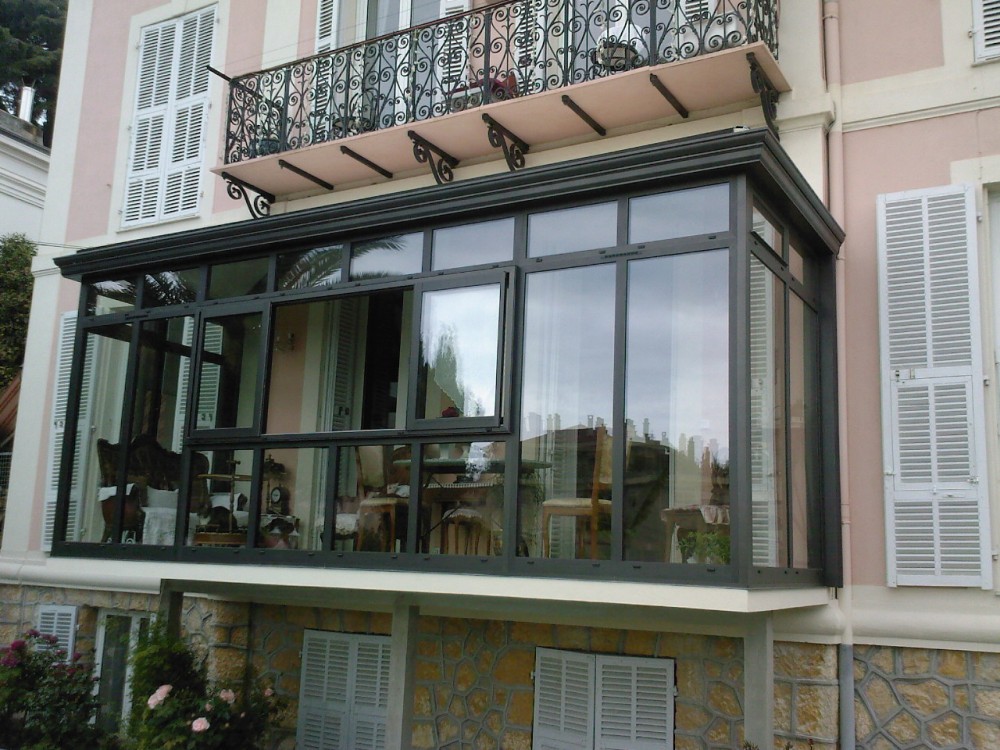 Véranda traditionnelle en forme - PARISI (3)