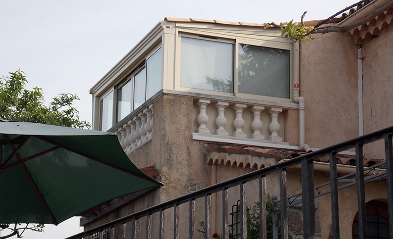 Véranda contemporaine droite - photo12