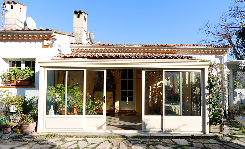 Véranda contemporaine droite - photo20