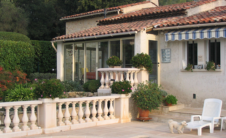 Véranda contemporaine droite - photo3