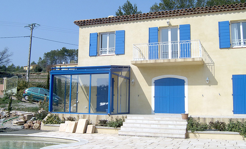 Véranda contemporaine droite - photo5