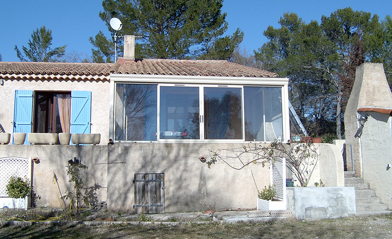 Véranda contemporaine droite - photo6