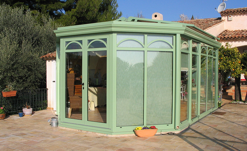 Véranda contemporaine victorienne - photo14