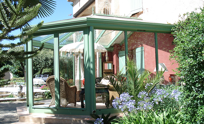 Véranda contemporaine victorienne - photo3