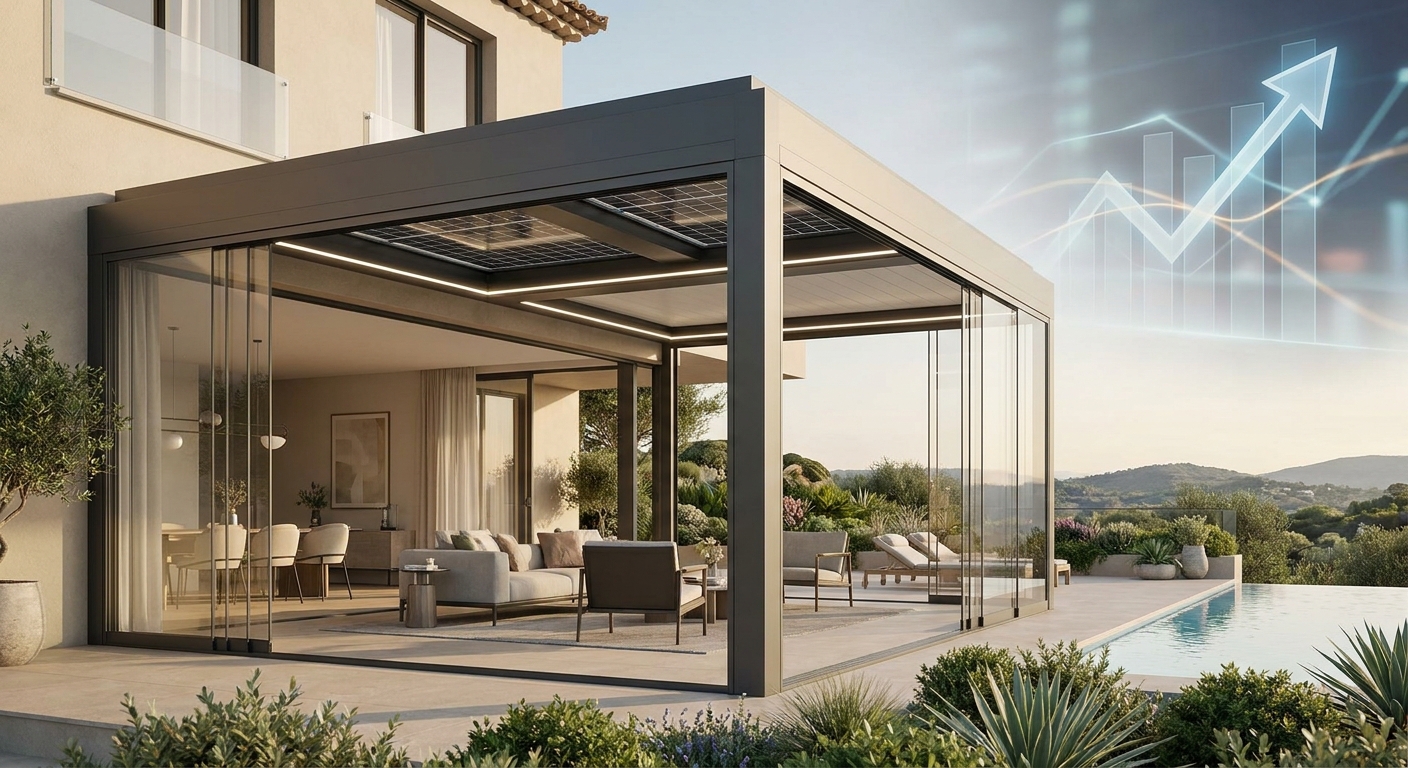 Vérandas à Mougins : L'Essor des Extensions Modernes