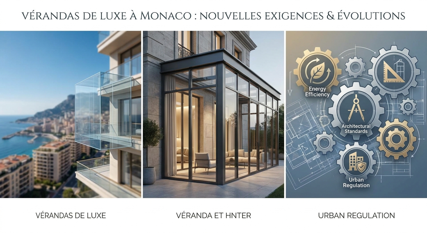 Vérandas à Monaco : Nouvelles Exigences pour l'Habitat de Luxe