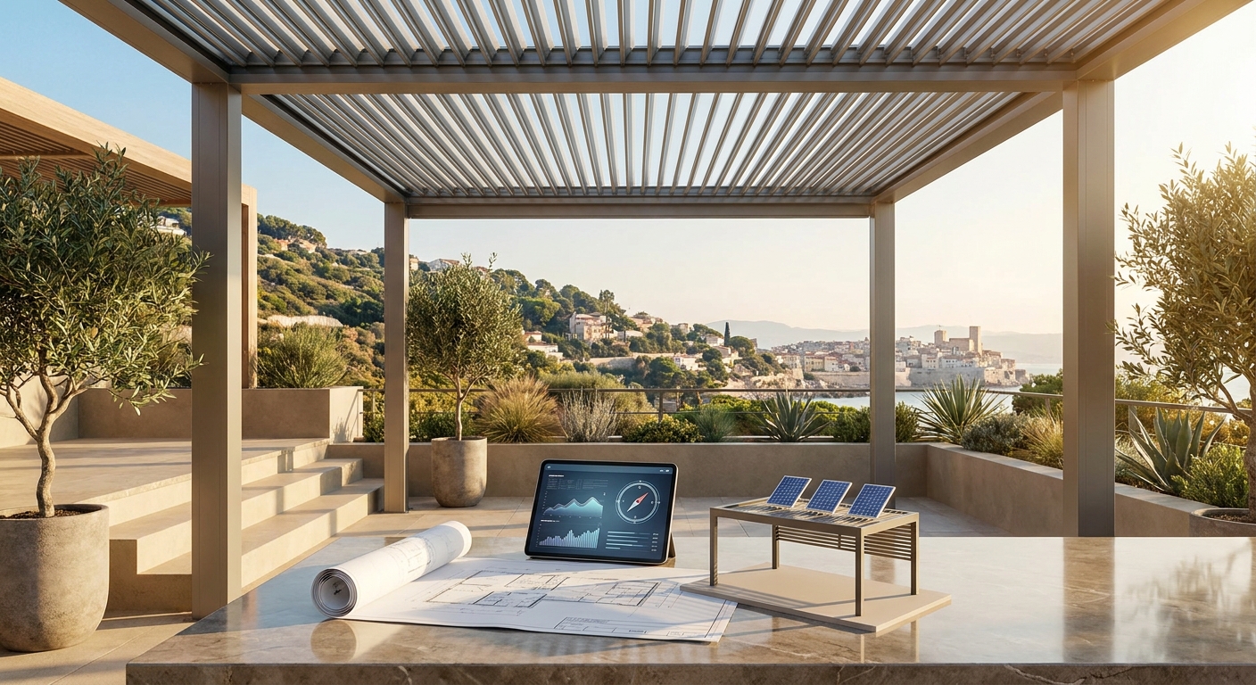 Pergolas à Antibes : Régulations et Tendances d'Été