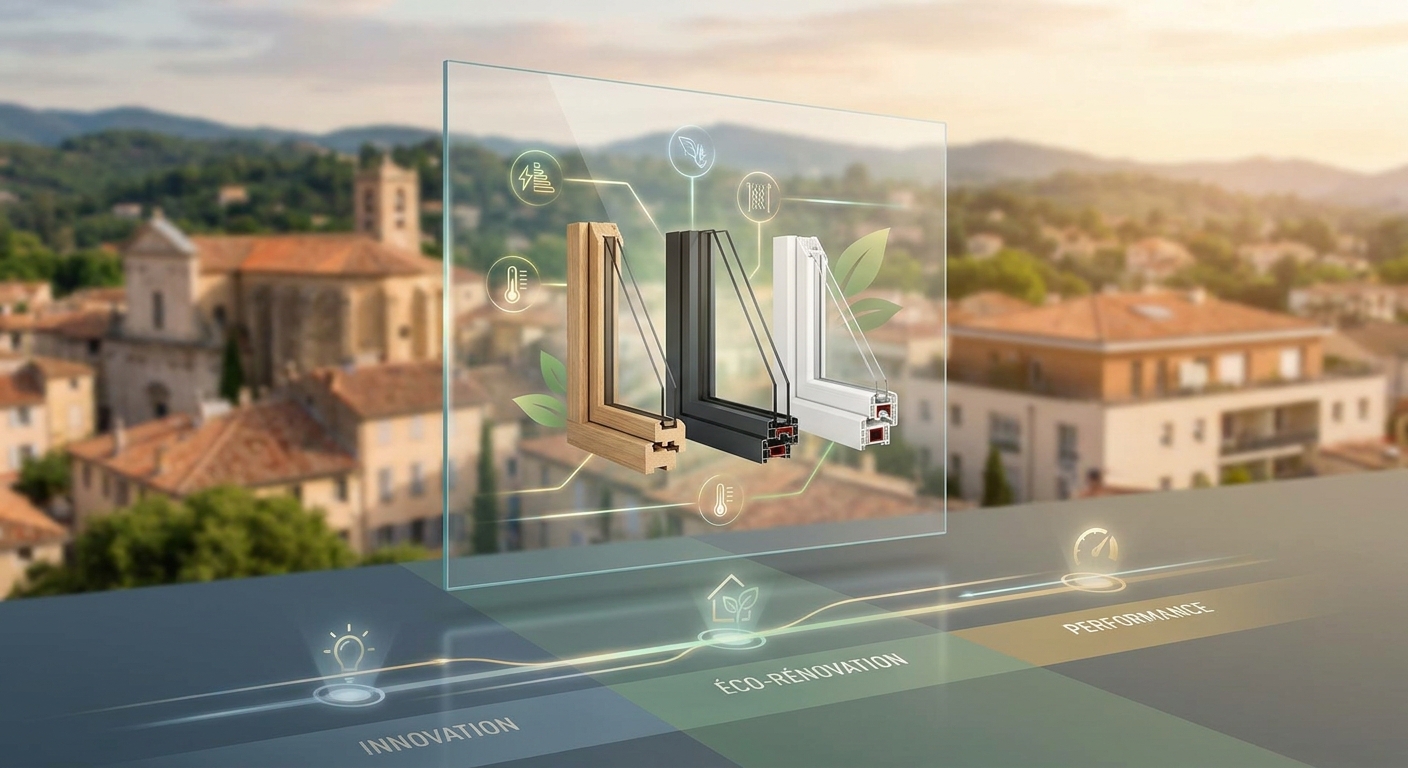 Fenêtres à Grasse : Innovations et Éco-Rénovation au Cœur